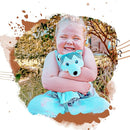 Love By Emi Baby Music Lovey Grey & White Husky, Baby Sleep Soother for Crib & Cuddle Bedtime, White Noise with Heartbeat & Lullaby, Plush Sound Toy, Stuffed Animal for Newborns, Infants & Toddlers by TinyTreasures Baby Boutique