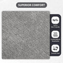 mestyl Modular Sectional Sofa Convertible Sofa Couch Set with Storage for Living Room, Modern 3 Seater Modular Sectional Couch (Grey) by CozyNest Decor