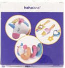 hahaland Car Seat Toys for Babies 0-6 Months Girl - Baby Toys 3-6 Months - Rattle, Mirror, Crinkle, Squeaky Carseat Stroller Toy 0-6 Months Developmental Newborn Baby Girl Birthday Gifts by TinyTreasures Baby Boutique