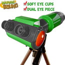Nature Bound Telescope for Kids and Beginners, 16X Magnification and 15mm Lens for Indoor and Outdoor Use - Adjustable Tripod Included - for Kids Ages 6+, Green (NB538) by TinyTreasures Baby Boutique