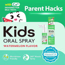 LAB52 Kids Oral Spray, Toddler Toothpaste Helper for Daily Oral Care and Fresh Breath, Children Approved with Fluoride Free for Newborn to Preschoolers, Xylitol Watermelon Flavor by TinyTreasures Baby Boutique