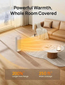 Dreo Space Heaters for Indoor Use, 1500W Fast Heating Portable Heaters with Remote, Large PTC Ceramic Electric for Bedroom, 12H Timer, 70° Oscillation, Overheat Protection, Safety Heat for Home Office by CozyNest Decor