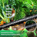 Lefree Soaker Hose 25ft for Garden Beds, Soaker Hose for Foundation Watering, Flat Soaker Hose Save 80% Water, Lightweight Tough Drip Hose for Lawn, Plants (25FT*1Pack) by GreenHaven Gardens