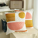 HOdo Home 2PCS 18x18 Pillow Covers-Throw Pillow Cover,Tufted Boho Jacquard Pillow Covers,Farmhouse Decorative Pillow Cover,Pillow Cases for Couch,Sofa,Bed,Chair,Living Room,Home Decor by CozyNest Decor