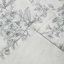 Pinch Pleated Vintage Floral Curtains - Room Darkening Drapes for Bedroom Living Room.2 Panels,40 Inches Wide 84 Inches Long by CozyNest Decor