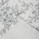 Pinch Pleated Vintage Floral Curtains - Room Darkening Drapes for Bedroom Living Room.2 Panels,60 Inches Wide 92 Inches Long