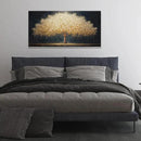 Canvas Wall Art Decor Gold Tree Of Life Abstract Wall Decor Artwork Canvas Prints Painting Gold Tree Wall Art Pictures For Bedroom Dining Room Home Office Artwork 20"X 40" Ready To Hang by CozyNest Decor