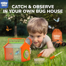 TOY Life Bug Catcher for Kids, Bug Catching Kit Kids Explorer Kit with Butterfly Net, Catching Tool, Tweezers, Magnifying Glass, Binoculars, Insect Catcher, Educational Outdoor Toys Kid Adventure Set by TinyTreasures Baby Boutique