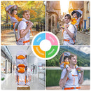 Baby Shoulder Carrier Baby Hiking Backpack Carrier with Rain Cover Sun Shade for Child Safe Backrest and Toddler Ergonomic Seat Holds 40 Pound for Children Between 6 Months-3 Years Old Babies by TinyTreasures Baby Boutique