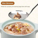 FJNATINH Wok Spatula and Ladle Tool Set - Stainless Steel Wok Tools,Wok Utensil,Mirror Polished Stainless Steel Cooking Utensils 14.6-15.2" Kitchen Utensils Cookware, Pack of 2 by CozyNest Decor
