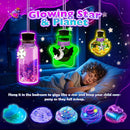 Magic Galaxy Slime Kit for Kids 6-12, DIY Butter Slime Making Kit with Glitter Powder, Galaxy Stickers & Dark Matter Creative Sensory Toys, Fun Birthday Gift for 6-12 Year Olds Girls Boys by TinyTreasures Baby Boutique