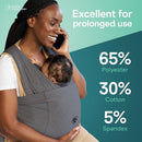 Koala Babycare Baby Carrier Wrap, Easy to Wear As a T-Shirt - Original Baby Carrier Newborn to Toddler - Sling One Size Fits All - Baby Wraps Carrier Up to 22lbs by TinyTreasures Baby Boutique