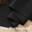 H.VERSAILTEX Thermal Insulated Blackout Curtains Window Panel Drapes - 2 Panels Set-52x72 Inch with Gun Metal Color Grommet Top (Jet Black) by CozyNest Decor
