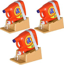 TidyFriend Laundry Detergent Holder Stand Organizer with Drip Tray, 3 Pack Laundry Soap Holder with Non-Slip Rubber Feet for Washing Space Organization, Angled Downward Slope for Easy Pouring (Beige) by CozyNest Decor