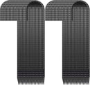 16" Ground Rebar Stakes Heavy Duty J Hook Ground Anchors, 5/16 inch Curved Steel Tent Stakes Anti Rust Steel Ground Stakes for Chain Link Wire Fencing, Pack of 40, Black by CozyNest Decor