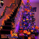 JMEXSUSS Halloween Decoration Lights, 200 LED Orange Purple Halloween Lights Clear Wire, 11 Modes Connectable Halloween String Lights Indoor Outdoor Plug in for Halloween Tree Decorations by GreenHaven Gardens