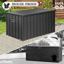 Domi 200-Gallon Outdoor Storage Box – Waterproof, Lockable Storage Cabinet for Patio Furniture, Garden Tools & Pool Supplies – Large Metal Storage for Cushions, Toys & More by GreenHaven Gardens