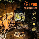 Gnomes Solar Lanterns Outdoor Waterproof,Hanging Solar Lights Gnome Gifts for Women Metal LED Decorative Light for Yard,Patio,Lawn,Tabletop,Pathway,Landscape,Garden Gnomes Decor by GreenHaven Gardens