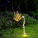 Solar Lights Outdoor Garden Decor, Large Hanging Waterproof Watering Can Landscape Lights Outside Decorations for Yard Front Porch Patio Backyard Gardening Gift for Mom Grandma Women Birthday by GreenHaven Gardens