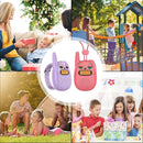 Qniglo Walkie Talkies for Kids Rechargeable 3 Pack, Christmas Birthday Gifts for Girls Age 3-12, Kid Walkie Talkie with FM Radio, Outdoor Camping Games, Spy Toys for 4 6 7 8 9 Year Old Boys Toddler by TinyTreasures Baby Boutique