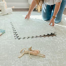 Baby Play Mats for Floor - Eden (6x6ft) - Premium EVA Foam Play Mat for Babies & Toddlers - Perfect for Tummy Time, Crawling, Playroom - Stylish & Comfortable Kids Play Mat by TinyTreasures Baby Boutique