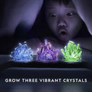 National Geographic Crystal Growing Kit - 3 Vibrant Colored Crystals to Grow with Light-Up Display Stand, Science Toy for Girls and Boys Ages 8-12, Includes 3 Gems, Cool STEM Gift (Amazon Exclusive) by TinyTreasures Baby Boutique