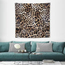 HZOHNAGO Leopard Print Tapestry Nature Wildlife Vintage Cheetah Fur Spot Animal Skin Wild Animals Spots Printed Wall Tapestry Painting Wall Hanging for Bedroom Living Room Dorm 60" W x 60" H by CozyNest Decor