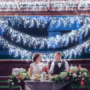 JMEXSUSS 400 LED White Icicle Lights for Outside, 38.8ft Connectable Icicle Christmas Lights Outdoor Indoor Plug in, Connectable String Light for House Patio Party Room Holiday Wedding Decorations by GreenHaven Gardens