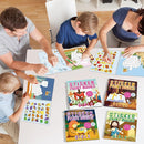 4Pcs Bible Paint by Sticker Books Sticker by Number Books Activity Book Stickers Puzzle Book Christian Craft Art Gift Set Party Favor with Jesus Bible Cross 32 Pictures by TinyTreasures Baby Boutique