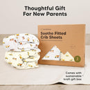 KeaBabies 2-Pack Organic Crib Sheets for Boys, Girls - 52x28 Fitted Crib Mattress Sheet Neutral, Breathable Jersey Cotton Cover for Baby Bed, Toddler Mattress, Soft & Cute Prints (Construction) by TinyTreasures Baby Boutique
