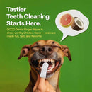 DOCO Dog Teeth Cleaning Wipes Dental Finger Wipes for Cats & Dogs Remove Plaque & Tartar, Freshen Breath, No Rinse, Easy Pet Tooth Cleaning Kit for Oral Care, Coconut & Grapefruit Flavor, 50 Count by CozyNest Decor