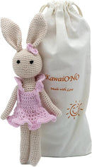 Bunny Family Mom, Handmade Crochet Plushie Doll, Amigurumi, Baby/Toddler Doll by TinyTreasures Baby Boutique