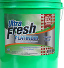 Ultra Fresh 5 Gallon Liquid Laundry Detergent Washing Soap for All Machine Types, 3X Platinum, Up to 640 Loads, Mango Twist by CozyNest Decor