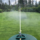 Hourleey Impact Sprinklers for Yard, Heavy Duty 360 Degree Rotating Pulsating Lawn Sprinkler with Metal Base for Garden Large Area, Water Coverage up to 5,800 Sq. Ft by GreenHaven Gardens