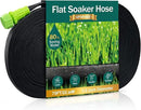 Soaker Hose 75ft for Garden Beds, Drip Irrigation Hose Saves 80% Water, Leak Proof Sprinkler Hose For Garden, Lawn, Flower Bed, Vegetable Field (75FT) by GreenHaven Gardens