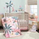 Lambs & Ivy Enchanted Safari Leopard/Lemur Jungle 3-Piece Baby Crib Bedding Set by TinyTreasures Baby Boutique