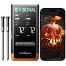 Wireless Bluetooth Smart Meat Thermometer: Standalone Base, Smart WiFi Thermometer with Sub-1G, 6 Sensors NIST Certified Accuracy, 2 Probes, for BBQ, Grill, Oven, Smoker, Rotisserie by TinyTreasures Baby Boutique