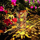 Solar Lanterns Outdoor Hanging Lantern Lights,Sun Moon Metal Decor Lanterns-Waterproof LED Decorative Light for Garden Patio Yard Lawn Backyard Front Porch as Gifts for Mom Grandma Women by GreenHaven Gardens