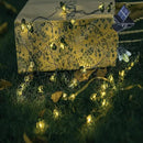 ANGMLN Solar Firefly Lights, 30 LED Solar Fireflies Lightning Bugs Fairy String Lights Outdoor Decor 19.6FT Solar Powered String Lights Waterproof for Garden Patio Home Wedding Party Spring Christmas by GreenHaven Gardens