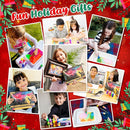 Water Marbling Paint for Kids - Arts and Crafts for Girls & Boys Crafts Kits Ideal Gifts for Kids Age 6-8 8-12 by TinyTreasures Baby Boutique
