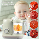 Baby Food Maker, 4 in 1 Baby Food Processor and Steamer, Puree Blender, Multifunctional Baby Puree Maker, Dishwasher Safe (Green) by TinyTreasures Baby Boutique