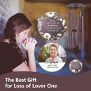 ASTARIN Personalized Deep Tone Wind Chime Memorial, Customized Sympathy Wind Chimes, Memory Wind Chimes for Loved Ones Lost, Bereavement Gifts Windchimes Outdoor by CozyNest Decor