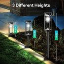 Solar Path Lights Outdoor 8 Pack, Bright Solar Pathway Lights Outside Waterproof, Solar Powered Landscape Lights for Walkway Driveway Lawn Patio Sidewalk Garden Yard, Cool White by GreenHaven Gardens