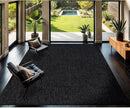 CAMILSON Easy Jute Rug 8x10, Indoor Outdoor Dark Gray Black Farmhouse Area Rugs for Living Room Patio and Kitchen Rug Solid Boho Woven Design Easy-Cleaning Washable Outside Carpet Alfombras (8 x 10) by CozyNest Decor
