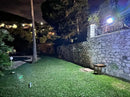 intelamp Solar Outdoor Lights,6000mAh Motion Sensor with Dual Sensors,Waterproof Solar Flood Lights 270°Wide Angle for Outside with 3 Modes by GreenHaven Gardens