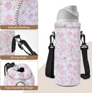 AUPET Water Bottle Sling Bag Carrier Crossbody Sleeve,Insulated Neoprene Bottle Case Holder Pouch Cover 500ML/17oz with Shoulder Strap for Walking Women Men by TinyTreasures Baby Boutique