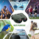 20x25 Compact Binoculars with Strap for Kids and Adults, Sharp Clear, Mini Low Weight Binoculars for Bird Watching,Hiking Outdoor, Cruise Ship,Concert by TinyTreasures Baby Boutique