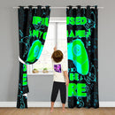 Gaming Gamepad Blackout Curtains - 2Pcs Game Windows Curtain Panels for Teens Boys Bedroom Green Gaming Console Curtains for Boys Kids Room Decor Grommet Top Thermal Insulated, 82 in x 84 in by TinyTreasures Baby Boutique