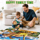 Jumbo Floor Puzzle for Kids,48 Piece Waterfall Dinosaur Large Jigsaw Puzzles, Fun Preschool Educational Toy for Toddlers Ages 3-5,Gift for Boy Girl Ages 4-8 by TinyTreasures Baby Boutique