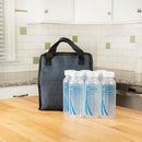 Dr. Brown's Fold & Freeze Bottle Tote, Travel Baby Bottle Insulated Cooler Bag, Store Up to 6 Baby Bottles, Black, BPA Free by TinyTreasures Baby Boutique